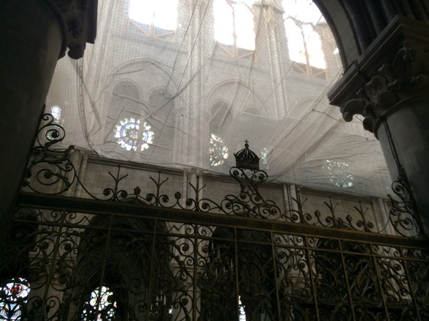 Odbudowa katedry Notre-Dame /fot. Felicja Lamprecht /