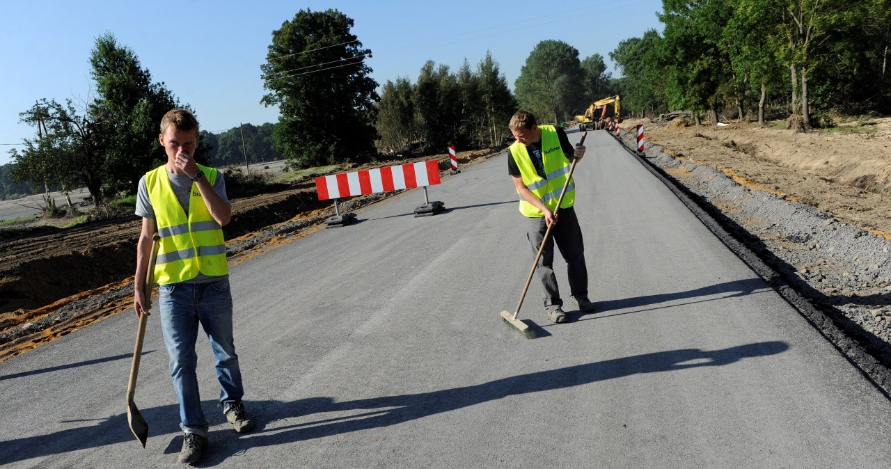 Odbudowano drogę do Bogatyni