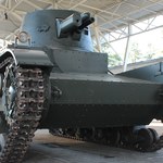 Odbudowany czołg Vickers E stanął w Muzeum Broni Pancernej w Poznaniu. Powstał jeszcze przed wojną.
