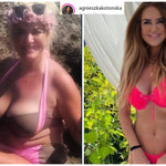 Odchudzona Agnieszka Kotońska z „Gogglebox” pozdrawia w bikini. „Rozwaliłaś system”
