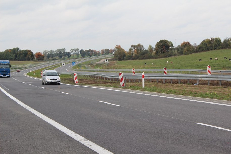 Odcinek S7 koło Miłomłyna /Piotr Bułakowski /RMF FM