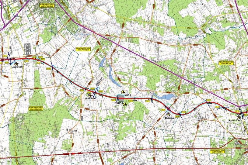 Odcinek stanowi ważny fragment ponad 29 km drogi ekspresowej S7 Warszawa – Grójec /GDDKiA