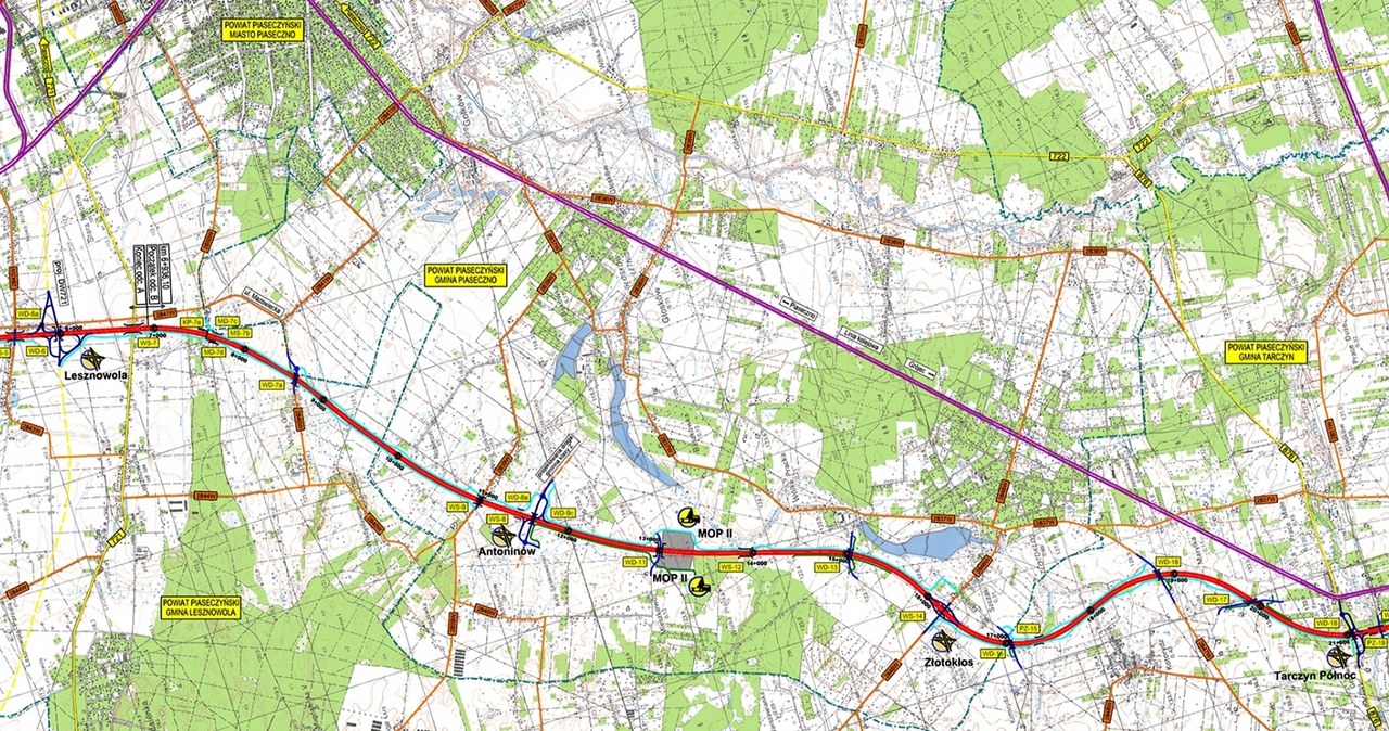 Odcinek stanowi ważny fragment ponad 29 km drogi ekspresowej S7 Warszawa – Grójec /GDDKiA