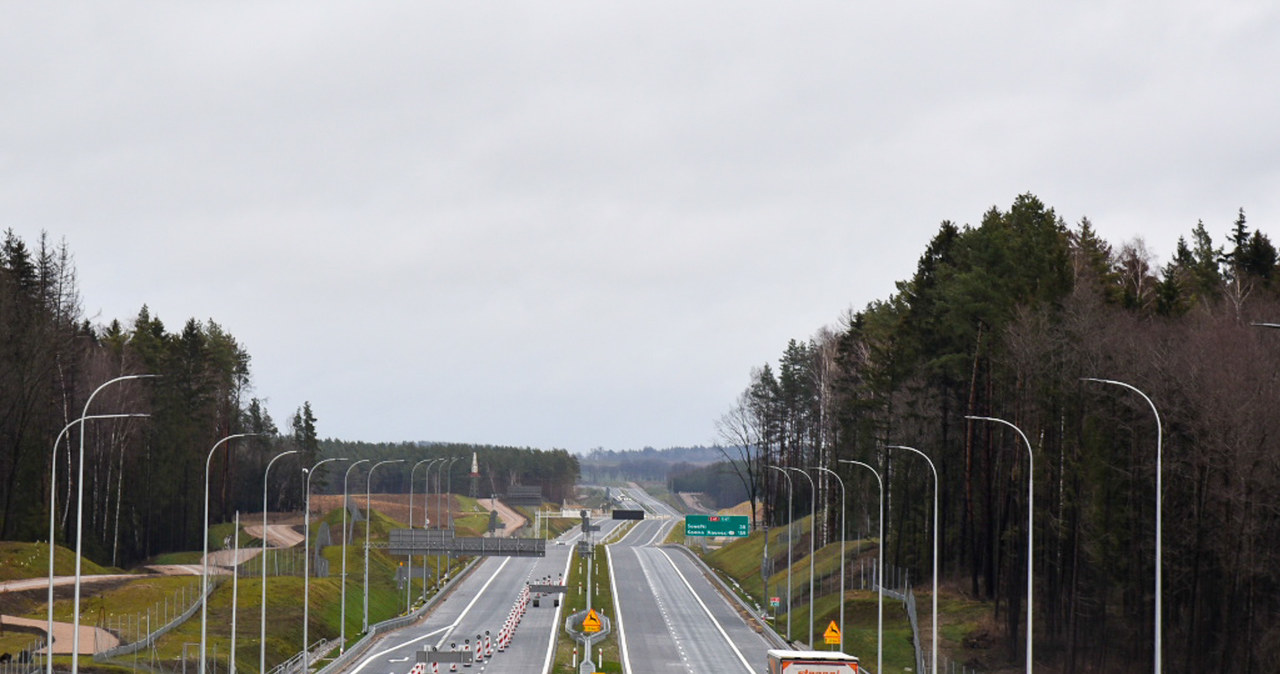 Odcinek trasy Via Baltica o długości 20 km Wysokie - Raczki /GDDKiA /GDDKiA