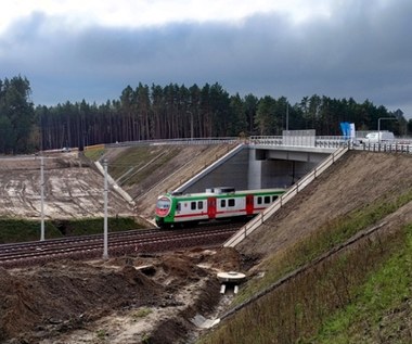 Oddano do użytku wiadukt drogowy pod torami w Łapach na Rail Batlica