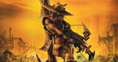 Oddworld: Stranger's Wrath - fragment okładki z gry /Informacja prasowa