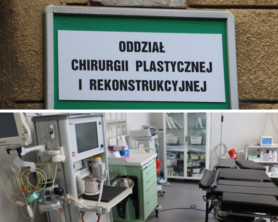 Oddział Chirurgii Ogólnej, Plastycznej i Rekonstrukcyjnej, 5 Wojskowy Szpital Kliniczny z Polikliniką SP ZOZ w Krakowie /Jacek Skóra /RMF FM