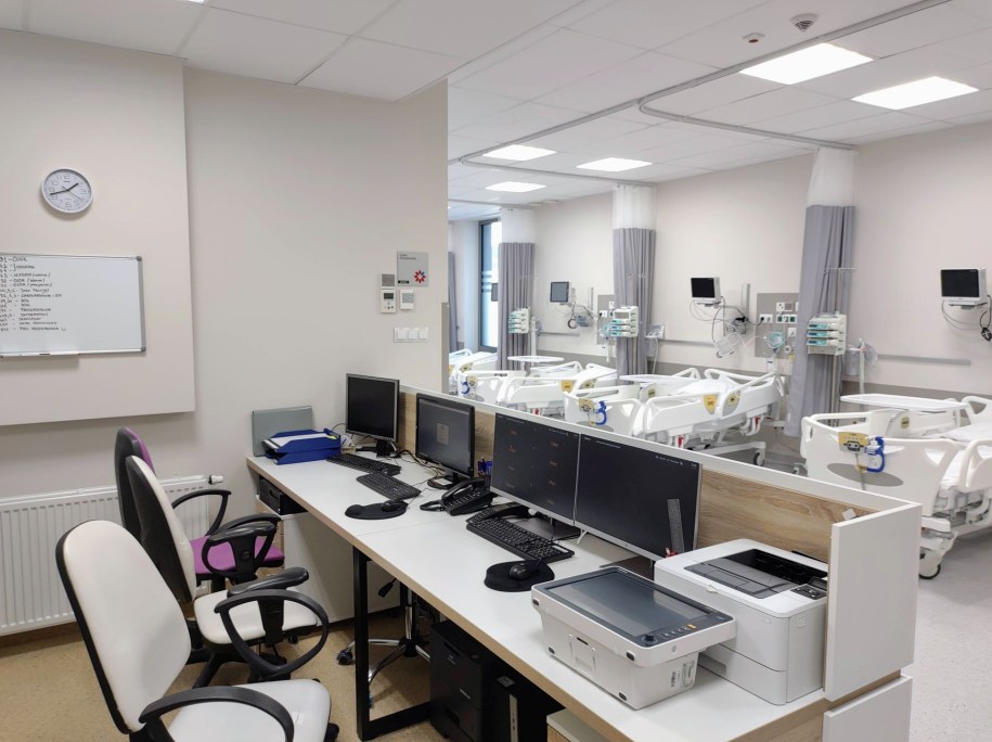 Oddział kardiologiczny w Szpitalu Żywiec /Szpital Żywiec /