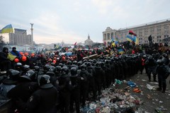  Oddziały milicji wycofane z miejsc protestów w Kijowie