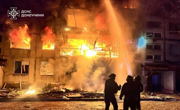 Odessa w ogniu. Rosyjskie drony uderzyły m.in. w centrum handlowe