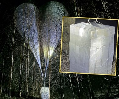 Odkryli, co przemycali w balonach. Białorusin zatrzymany na gorącym uczynku