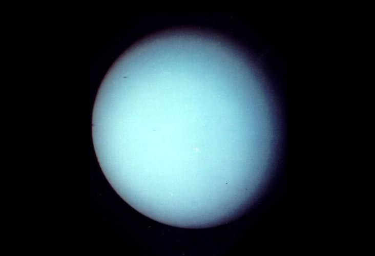 Odkryta właśnie plameta przypomina Urana (na zdjęciu) w naszym Układzie Słonecznym. /NASA