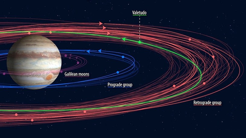 Odkryto 12 nowych księżyców Jowisza. Jeden z nich jest bardzo dziwny /Geekweek