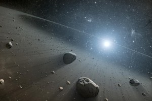 Odkryto pasy planetoid wokół obcej gwiazdy