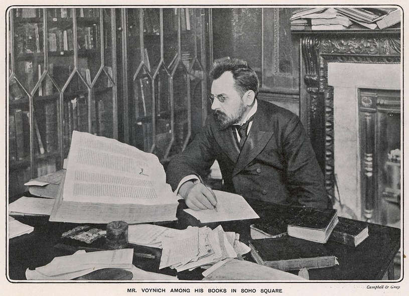 Odkrywca niezwykłości manuskryptu, Michał Wojnicz (1865–1930).  W USA zrobił karierę jako antykwariusz /Wikimedia Commons /domena publiczna