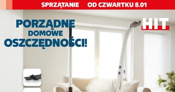 Odkurzacze i sprzęt do sprzątania też taniej /Kaufland /INTERIA.PL