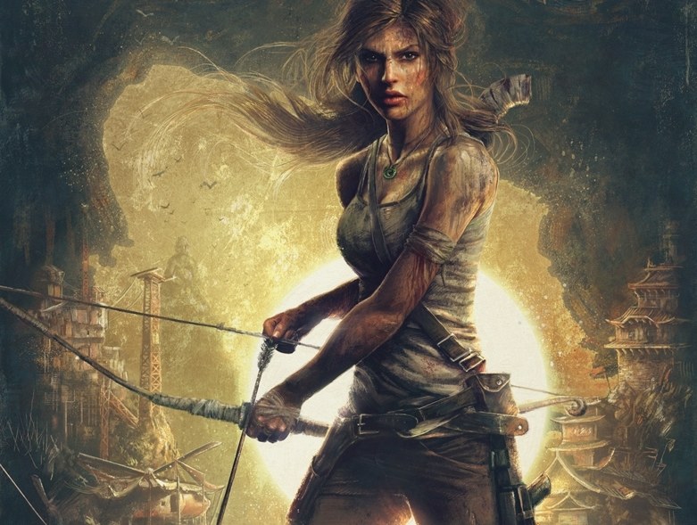 Odmłodzona Lara Croft po "zabiegu" pomniejszania piersi a /materiały prasowe
