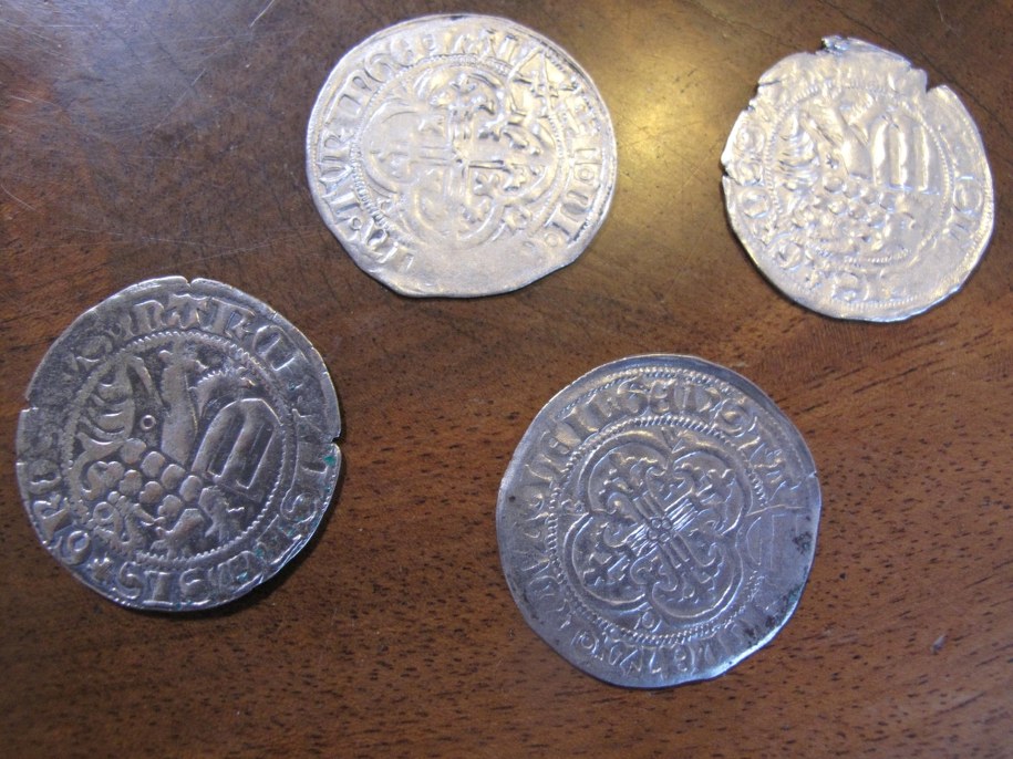 Odnalezione monety /Adam Górczewski, RMF FM /RMF FM