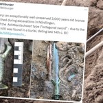 Odnaleziono miecz mający 3 tys. lat. Jest doskonale zachowany 