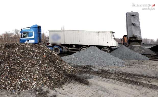 Odpady z Małopolski trafiały na Śląsk 