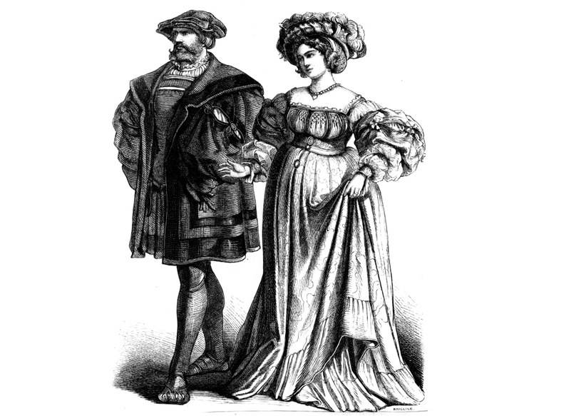 Odpowiednik dzisiejszych kalesonów pojawił się już w średniowieczu. W XVI w. używały ich także kobiety /Getty Images/Flash Press Media