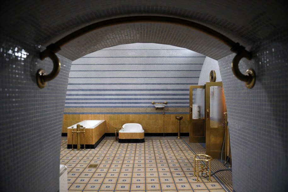 Odrestaurowane Łaźnie Rzymskie w podziemiach Muzeum-Zamku w Łańcucie /Darek Delmanowicz /PAP