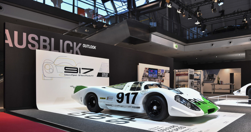 Odrestaurowane Porsche 917-001 /Informacja prasowa