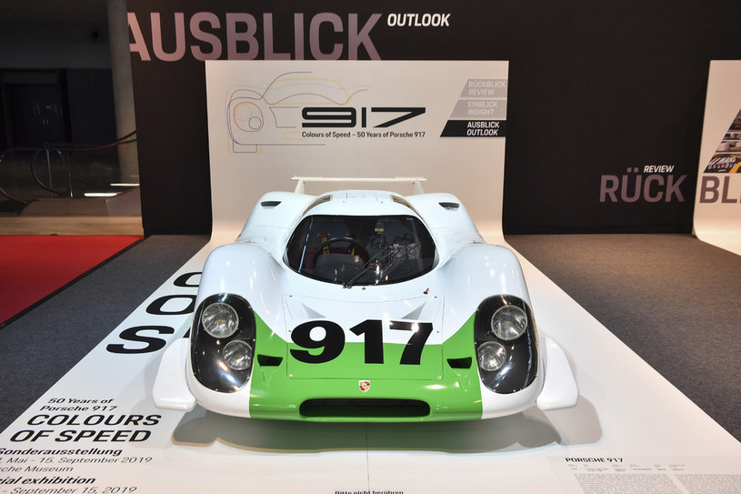 Odrestaurowane Porsche 917-001 /Informacja prasowa