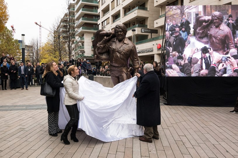 Odsłonięcie pomnika Buda Spencera w Budapeszcie /Monus Marton /PAP/EPA