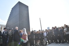 Odsłonięcie pomnika Ofiar Tragedii Smoleńskiej 2010
