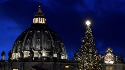 Odsłonięto szopkę na placu św. Piotra. "Symbolu żłóbka nie można utracić" 