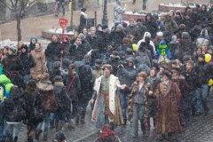 Odtańczyli poloneza na Piotrkowskiej