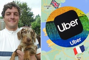 Odwołali mu lot z Paryża do Londynu? No to zamówił Uber'a