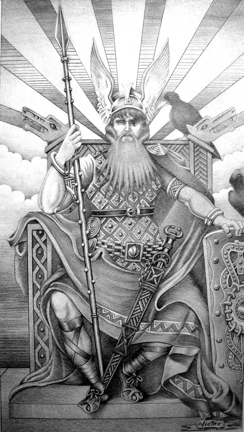 Odyn jest najważniejszym bóstwem w nordyckiej mitologii /Wikipedia