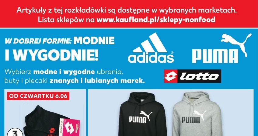 Odzież sportowa w Kauflandzie /Kaufland /INTERIA.PL