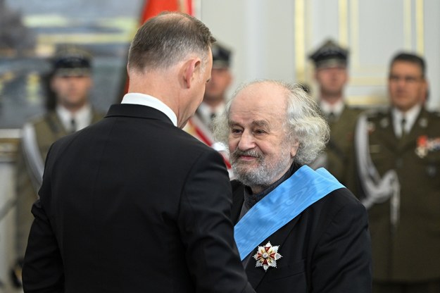 Odznaczony Orderem Orła Białego Jerzy Kalina /Radek Pietruszka /PAP