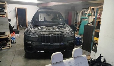 Odzyskali skradzione BMW X7. Interweniowali w ostatniej chwili