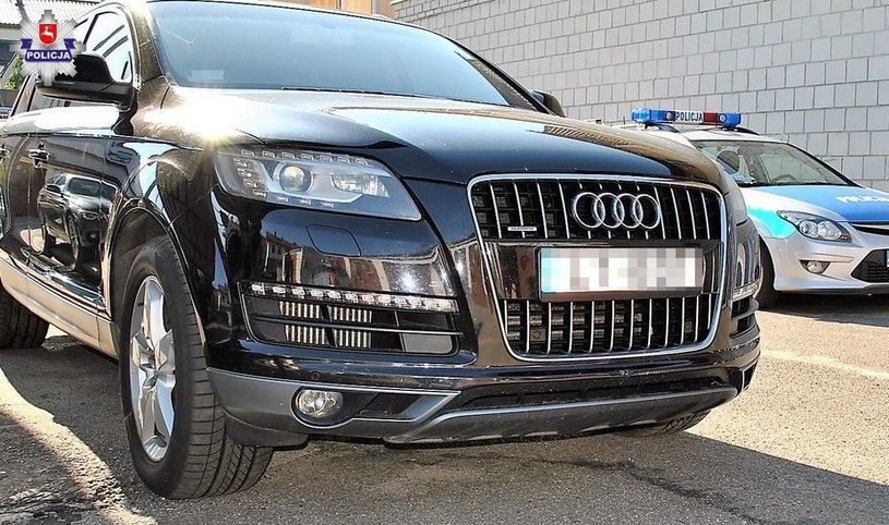 Odzyskane Audi Q7 /Informacja prasowa