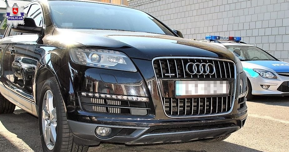 Odzyskane Audi Q7 /Informacja prasowa