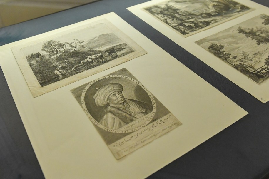 Odzyskane grafiki /Piotr Nowak /PAP