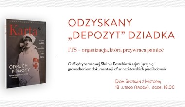 Odzyskany „depozyt” dziadka. ITS – organizacja, która przywraca pamięć