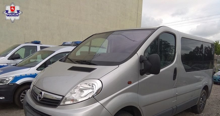 Odzyskany Opel Vivaro /Informacja prasowa