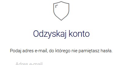 odzyskiwanie hasła /INTERIA.PL