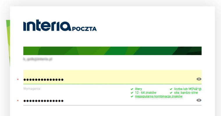 odzyskiwanie hasła /INTERIA.PL