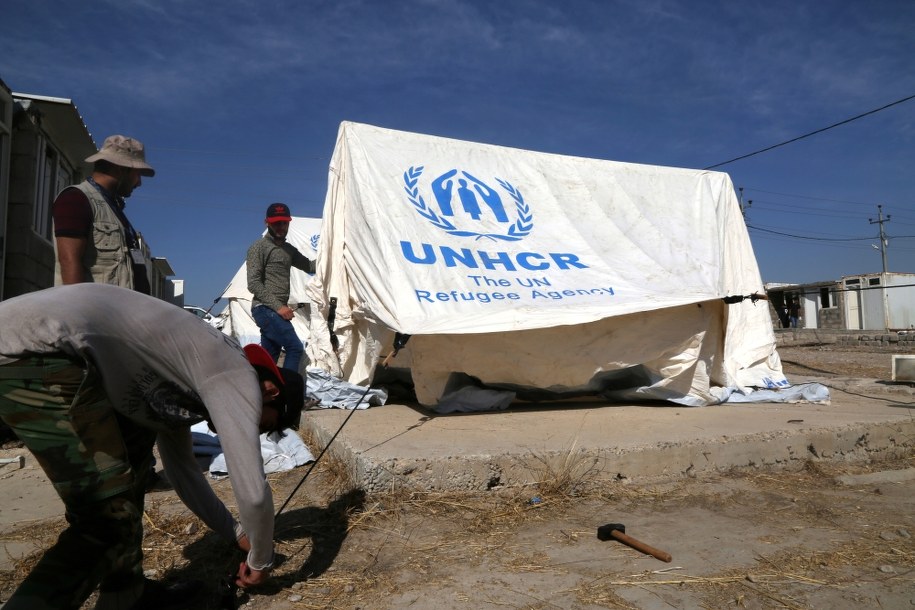 Ofensywa wywołała nowy kryzys uchodźczy. Od pomocy humanitarnej zależy los ok. 1,6 mln ludzi /GAILAN HAJI /PAP/EPA