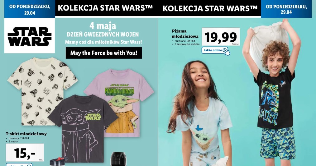 Oferta dla fanów Gwiezdnych Wojen w Lidlu! /Lidl /INTERIA.PL