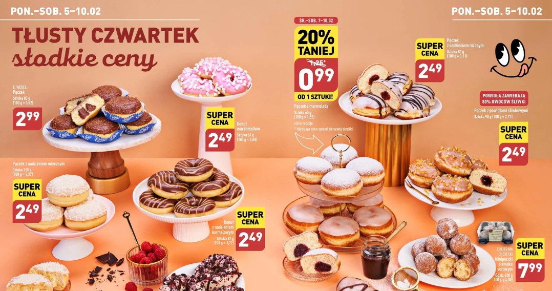 Oferta na tłusty Czwartek w Aldi /Aldi.pl /INTERIA.PL