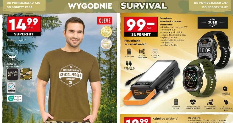 Oferta survivalowa w Biedronce! /Biedronka /INTERIA.PL