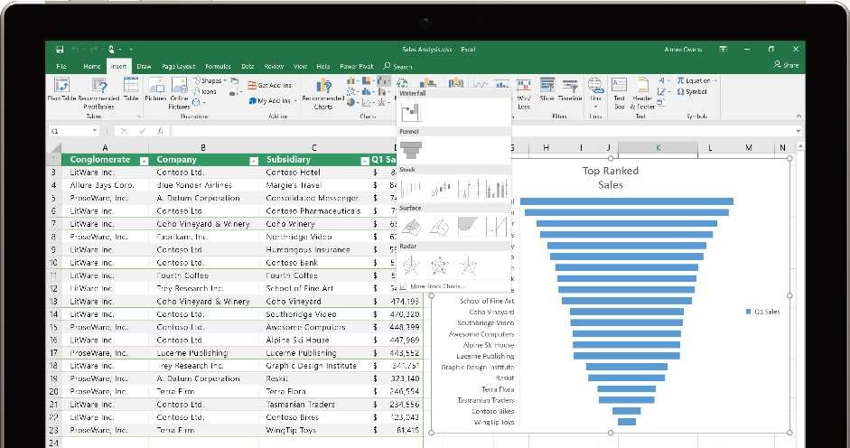 Office 2019 - Excel /materiały prasowe