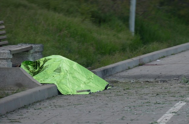 Ofiara poniedziałkowego ataku sił rosyjskich na Odessę /IGOR TKACHENKO /PAP/EPA